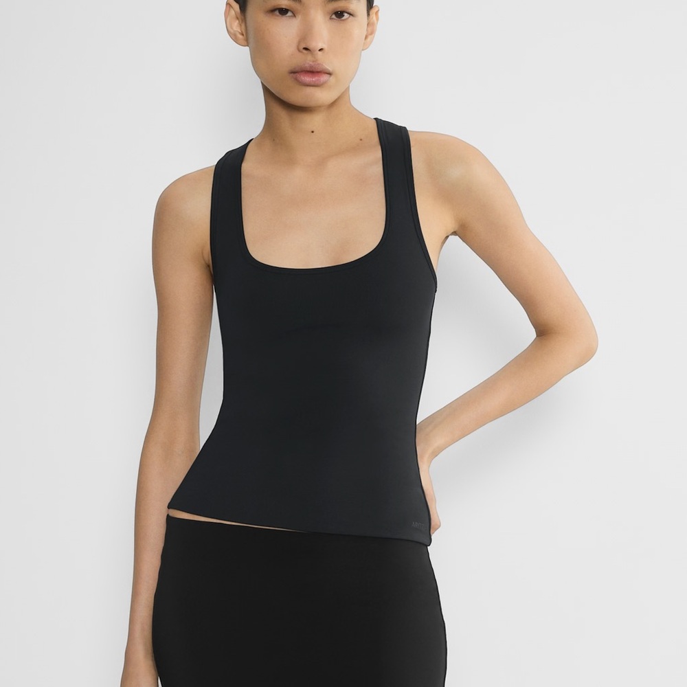 Aritzia Babaton Black Tank Top